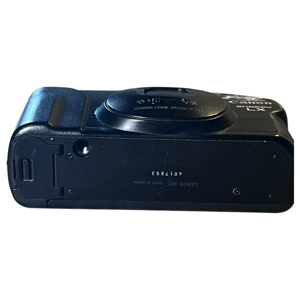 Canon Snappy LX 35mm Point & Shoot Film Camera Black Works - Picture 11 of 13